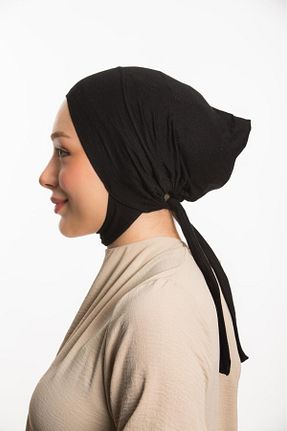 کلاه شنای حجاب مشکی زنانه Modamelita - کد 942036338