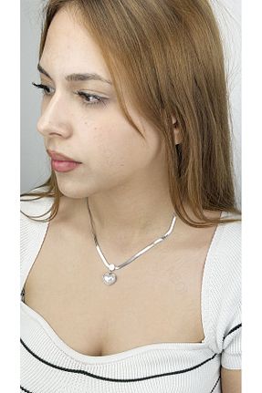 گردنبند استیل ( فولاد ) زنانه استیل ضد زنگ Neon Takı by Atalay - کد 849378212