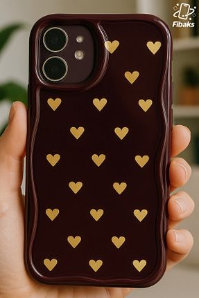 کاور و قاب زرشکی iPhone 11 Fibaks - کد 932738495