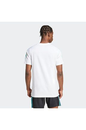 تیشرت اسپرت سفید مردانه رگولار adidas - کد 898120768