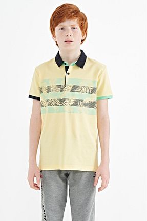 تیشرت زرد بچه گانه رگولار TOMMY LIFE - کد 712989309