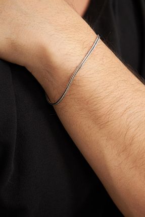 دستبند نقره مردانه 925 عیار Ventino Silver - کد 922439085