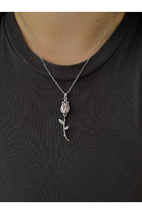 گردنبند استیل ( فولاد ) متالیک زنانه استیل (فولاد) bijoux uniques - کد 878365735