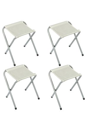 چهارپایه ماهیگیری سفید Funky Chairs - کد 50080283