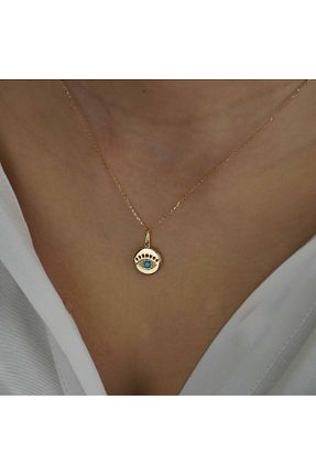 گردنبند طلا زرد زنانه 14 عیار İzgi Kuyumculuk - کد 815945673