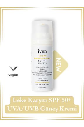 کرم ضد آفتاب صورت SPF 50 + jven cosmetics - کد 933360257