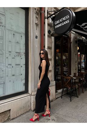 لباس مشکی زنانه بافتنی Dilay Gökoğlu Butik - کد 904316252