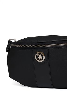 کیف کمری مشکی زنانه چرم مصنوعی U.S. Polo Assn. - کد 936634599