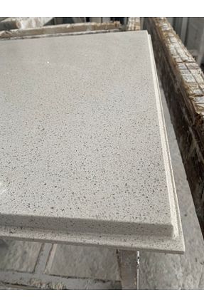 میز عسلی سفید Mermer Store - کد 940966156