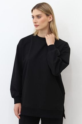 تونیک حجاب مشکی زنانه بافتنی Mahhar - کد 940969391
