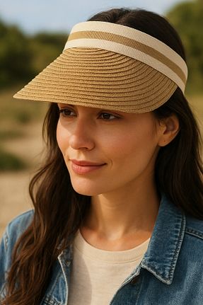 کلاه قهوه ای زنانه حصیر Mavelle - کد 940981890