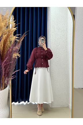 پیراهن حجاب رنگی زنانه رگولار MİHRA STORE - کد 940987537