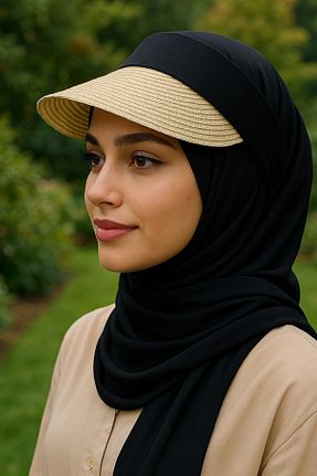 کلاه بژ زنانه حصیر Mavelle - کد 940978880
