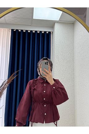 پیراهن حجاب رنگی زنانه رگولار MİHRA STORE - کد 940987537