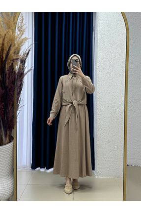 ست بالاتنه و پائین تنه حجاب رنگی زنانه اورسایز MİHRA STORE - کد 940991437