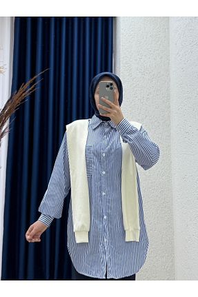 پیراهن حجاب رنگی زنانه رگولار MİHRA STORE - کد 940995552