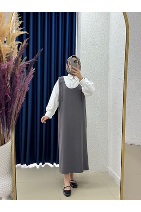 لباس رنگی زنانه کرپ MİHRA STORE - کد 941004539
