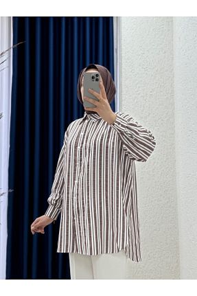 پیراهن حجاب رنگی زنانه Fitted MİHRA STORE - کد 940997128