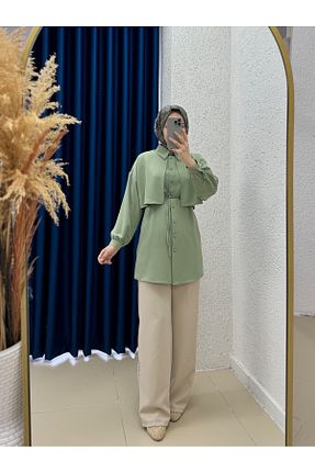 پیراهن حجاب رنگی زنانه رگولار MİHRA STORE - کد 940996869
