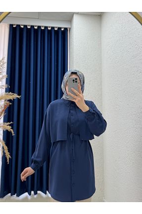پیراهن حجاب رنگی زنانه رگولار MİHRA STORE - کد 940996949