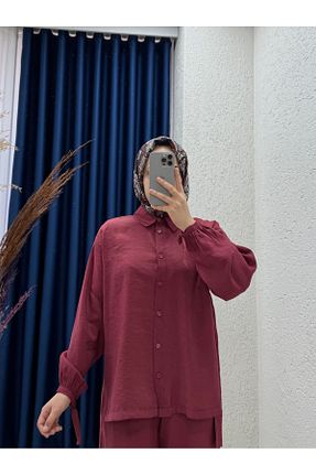 ست بالاتنه و پائین تنه حجاب رنگی زنانه رگولار MİHRA STORE - کد 940998344