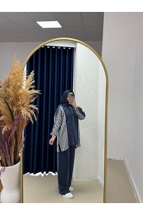 ست بالاتنه و پائین تنه حجاب رنگی زنانه رگولار MİHRA STORE - کد 941005735