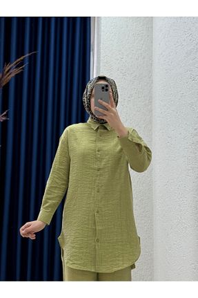 ست بالاتنه و پائین تنه حجاب رنگی زنانه رگولار MİHRA STORE - کد 941003020