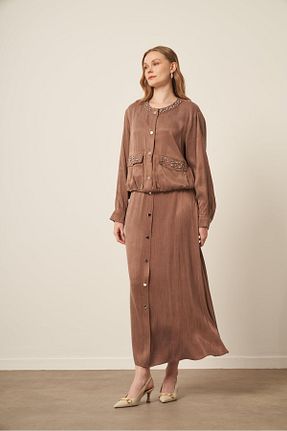 ست بالاتنه و پائین تنه رنگی زنانه بافتنی FTZ WOMEN - کد 940995854