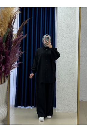 ست بالاتنه و پائین تنه حجاب رنگی زنانه رگولار MİHRA STORE - کد 941002849
