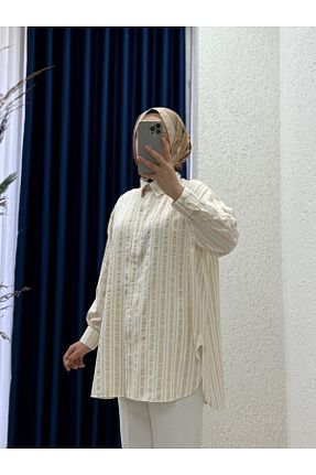 پیراهن حجاب رنگی زنانه Fitted MİHRA STORE - کد 940997127