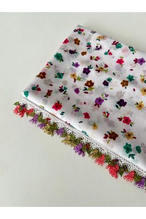 روسری رنگی پنبه ای REYYAN - کد 941032040