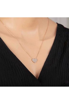 گردنبند نقره رنگی زنانه 10 عیار minaydan - کد 941034203