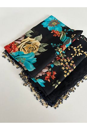 روسری رنگی پنبه ای Sümeyye çeyiz - کد 941085824