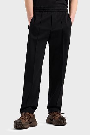 شلوار مشکی مردانه پنبه ای Emporio Armani - کد 943977610