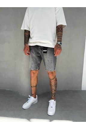 شلوارک و برمودا مشکی مردانه رگولار REX MODA - کد 941114593