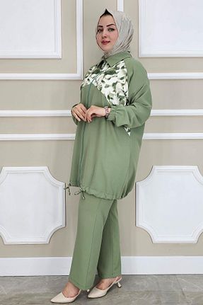ست بالاتنه و پائین تنه حجاب رنگی زنانه رگولار PYS - کد 941153106