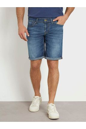 شلوارک و برمودا آبی مردانه اسلیم فیت Guess - کد 825599926