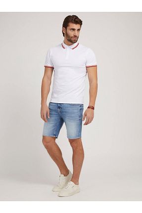 شلوارک و برمودا آبی مردانه اسلیم فیت Guess - کد 941154481