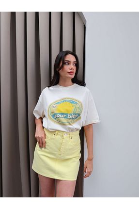 تیشرت زنانه اورسایز ESRAHELVACI - کد 941161390