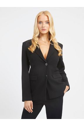 کت بلیزر مشکی زنانه پلی استر Guess - کد 941151941