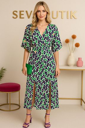 لباس رنگی زنانه پلی استر SEVA TEKSTİL - کد 941223905