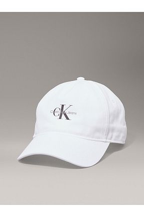 کلاه سفید مردانه پنبه ای Calvin Klein - کد 923414305