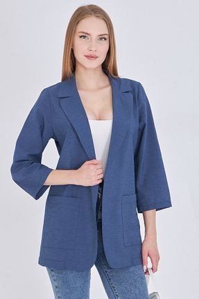کت آبی زنانه رگولار armonika - کد 941225354