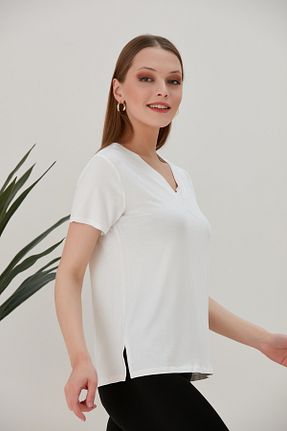 بلوز سایز بزرگ نباتی زنانه سایز بزرگ HOFY - کد 941269261
