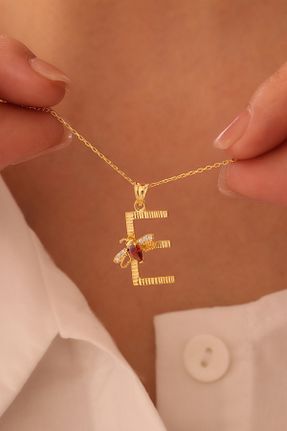 گردنبند نقره رنگی زنانه 925 عیار VAOOV - کد 941226275