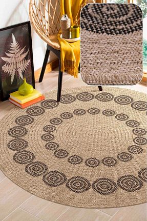فرش قهوه ای قابل شستشو SANRUGS Home & Living - کد 941240091