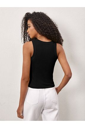 بلوز مشکی زنانه ساده Asfa Moda - کد 941235248