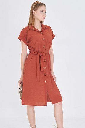 لباس نارنجی زنانه بافتنی armonika - کد 941225951
