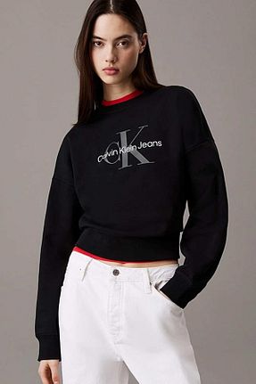 سوئیشرت رنگی زنانه ساده Calvin Klein - کد 941245249