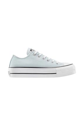 کفش اسنیکر آبی زنانه بند دار Converse - کد 941244801